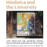 Panel Discussion: Hindutva and the University