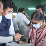 What is the purpose of Tejasvi Surya’s communal tilt to BBMP “bed blocking scam”?