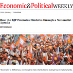 How the BJP Promotes Hindutva through a Nationalist Agenda