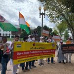 Indian Americans protest outside White House over Modi’s visit