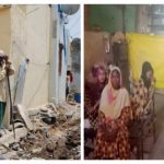 PMAY house bulldozed, Khargone family takes refuge at buffalo shelter