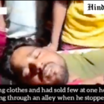 Muslim cloth seller beaten by Hindu extremists