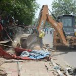 Delhi: Bulldozers roll in again, MLA Amanatullah Khan detained during protests