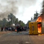 Violent Protests, Arson in Andhra’s Amalapuram Against Renaming District After Ambedkar