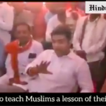 BJP leaders calls on Police to file false cases against Muslims