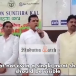 BJP leader calls for closing Muslim meat shops