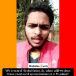 Hindu extremist Yugveer Arjav hate speech against Muslims