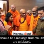 Hindu extremists and cops bonhomie