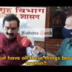 BJP Minister targets Muslim Victims for Communal violence