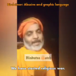 Yati Krishnanand calls for genocide of Muslims