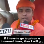 Hindu extremist Bajrang Muni says he has not regret for calling for rape of Muslim women