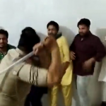 Policemen brutally thrash Muslims in a Police Station