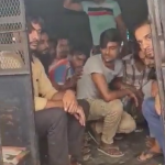 Muslim protestors arbitrarily arrested by the Police