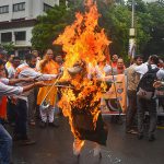 VHP, Bajrang Dal members join probe in provocative slogans case; let off on police bail