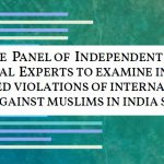 Violations of international law committed against Muslims in India since july 2019