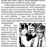 From Hindutva Mascot to Muslim ‘friend’ (2009)