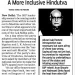 Don’t alienate Muslims, BJP leaders urged ( 2009)