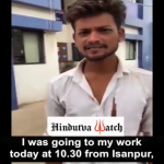 Muslim man beaten over his religious identity