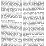 Rising Incidence of Political Murders (1983)