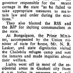 Assam situation (1983)