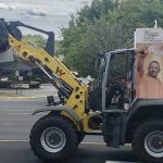 Siasat : Independence Day: Right-wing ideologues march with bulldozers in New Jersey