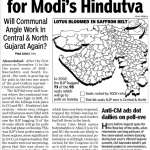 Today, litmus test for Modi’s Hindutva (2007)