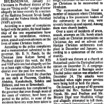 Christians of Phulbani allege RSS violence (1987)