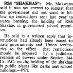 RSS “SHAKHAS” (1980)