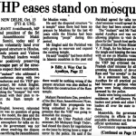 VHP eases stand on mosque (1990)
