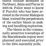 Lt-Col linked to blasts in Parbhani too? (2008)