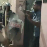 Brutal use of force on Muslim demonstrators demading arrest of BJP MLA over Blasphameous remarks