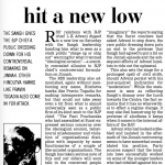 Advani – RSS ties hit a new low ( 2005 )