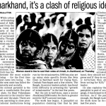 In Jharkhand, it’s a clash of religious identity ( 2005 )