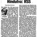 BJP must return to Hindutva : RSS ( 2004)