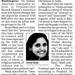 Obama aide Sonal denies saffron links ( 2008)