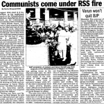 Communists come under RSS fire ( 2004 )