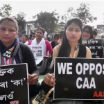 Northeast student body observes ‘black day’ on third anniversary of CAA ( Two circles )