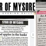 Islamophobic contents: Press Council of India takes action against ’Star of Mysore’ ( Maktoob Media )