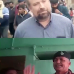 Mob heckles a group of christians and Muslims over religious conversion allegations