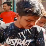 Hindu far-right leader Aastha Maa directs mob to shave head of a Muslim youth accused of theft