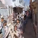 Vishwa Hindu Parishad and Bajrang Dal members organise street march