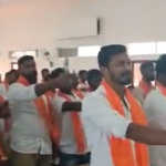 Far-right Bajrang Dal distributes trishuls (tridents) among 400 Hindu men