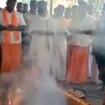 VHP members perform Hindu rituals at Malali mosque site