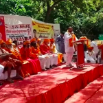 Hate watch: Hindu monks give provocative speeches, event organised by Akhil Bhartiya Hindu Mahasabha, New Delhi (CJP)