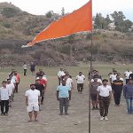 Arms training allegedly conducted by Bajrang Dal in Mount Abu (Sabrang)