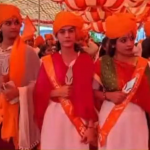 Bajrang Dal gives trishuls (tridents) to over 1100 Hindu youths in Kekri