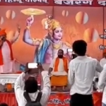 VHP, Bajrang Dal members distribute trishuls (tridents) among 1100 Hindus