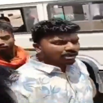 Members of the far-right Hindu Sewa Parishad thrashed a pastor over allegations of religious conversions