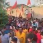 Far-right groups organized mass rally, Hanuman Chalisa recitation ceremony against opening of a church in village