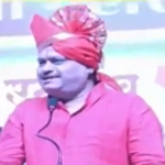 Suresh Chavhanke delivers communal speech targeting Muslims in Shrirampur